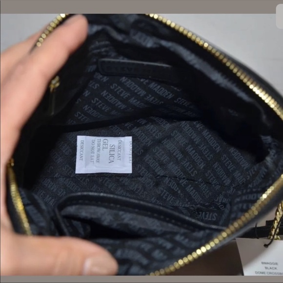 Steve Madden Bags Authentic Stevemadden Bmaggie Black Dome Crossbody Poshmark